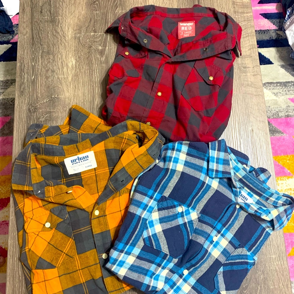 Plaid Shirt Bundle - Picture 1 of 7